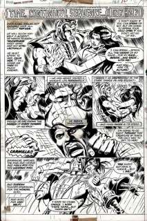 P. Craig Russell - amazing adventures #35 p 10 (stunning detailed killraven page! ) 1975