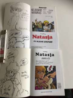 Walthéry | Natasja 17 + 20 + 22 - 3x Stripalbum met dédicace door François Walthéry - Broché - EO | Catawiki