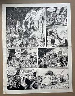 Franz | Franz - Planche originale - Jerry Spring T22 - Colère Apache - (1990) | Catawiki