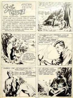 Gillon, Paul | Gillon, Paul - Planche originale - Le Lynx Blanc - (1947/1950) | Catawiki