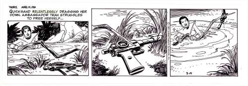 Gil Kane | Kane - STAR HAWKS, Daily Strip (3/19/1981) NO RESERVE! | Russ Cochran