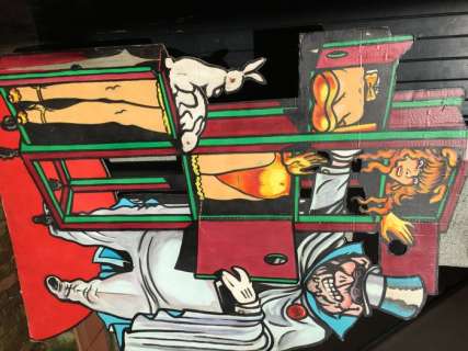 Pontiac, Peter | Original piece of scenery  - Magician  - (1987) | Catawiki