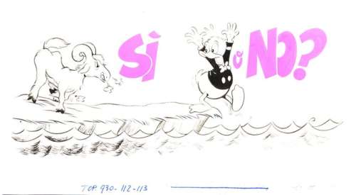 Adriana Cristina | Topolino - 5x A.Cristina - Tavole Originali Disney editoriali anni ’60/70 quasi tutte siglate - Page volante - EO - (1968/1974) | Catawiki