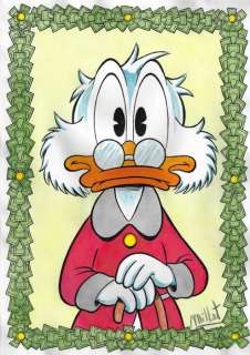 Millet | Scrooge McDuck - Millet - Original Drawing | Catawiki