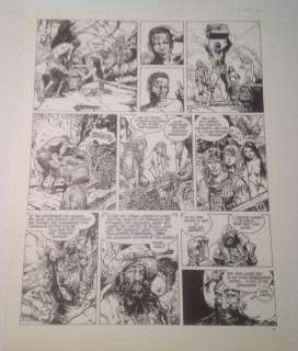 Franz | Original page  - Compagnons de fortune 2  - Au milieu de nulle part  - (2002) | Catawiki