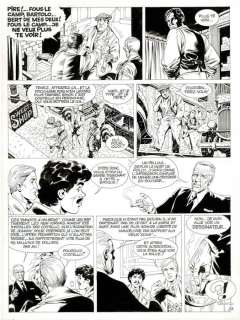 Mitton, Jean-Yves | Mitton, Jean-Yves - Originele pagina - Bloed en Stilte 4 - Siciliaanse vespers - (1990) | Catawiki