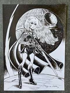 De Lazare, Dragan | De Lazare, Dragan - Rubine - Hommage Ã  Star Wars - L’Étoile de la mort - (2020) | Catawiki