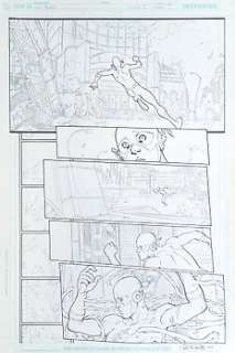 Karl Kerschl et Serge Lapointe - Flash 3 - Flash - Karl Kerschl - Original Artwork - Exemplaire unique