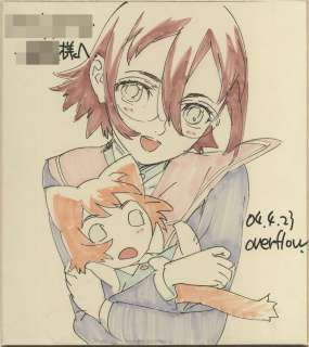 Nishida Hand drawing color shikishi "MISS EACH OTHER" Misa Mori | Mandarake (Big Web)