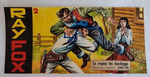 Emilio Uberti | Ray Fox - Originale di Copertina Raccoltina n. 2 - (1954) | Catawiki