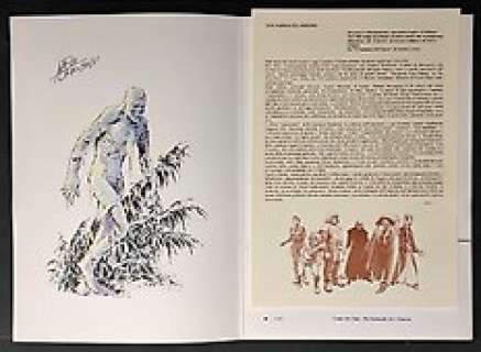 Marco Torricelli - I Mostri - Marco Torricelli - portfolio + disegno originale firmato - EO - (2003)