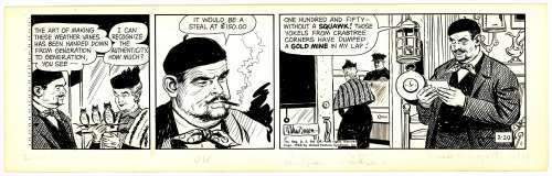 Raeburn Van Buren | Van Buren - ABBIE an’ SLATS, Daily (02/20/1962) | Russ Cochran