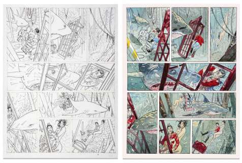 Gibrat | Marée Basse, planche n°21 de cet album publié a… | Millon