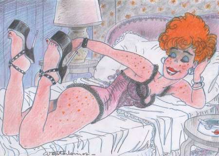 Wasterlain | Jeannette Pointu, illustration Ã  la mine de plomb… | Millon