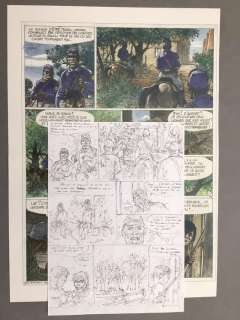 Hermann | Hermann - Planche originale crayonnée - Duke T5 - Un Pistolero tu seras - (2020) | Catawiki