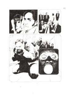 Corrado Roi | Dylan Dog Old Boy n. 6 - C. Roi - Tavola Originale "Gli esorcisti" - Page volante - Exemplaire unique - (2021) | Catawiki