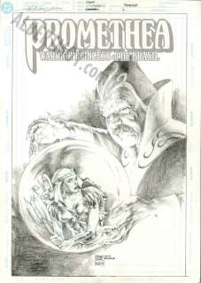 J H Williams - promethea issue 6 page cover