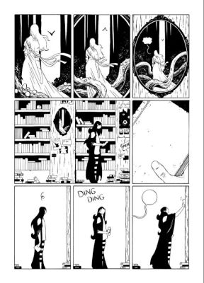 Borja González | Página de Grito Nocturno | The Comic Art Agency