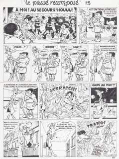 Devos | Génial Olivier, planche n°5 Ã  l’encre de Ch… | Millon