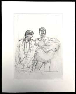 Liberatore, Tanino | Liberatore - Originele tekening op board - ontwerp voor Franse filmposter ’Mes Amis’ - (1999) | Catawiki