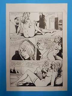 Mario Cubbino | Wallestein n. 2 - 3x M.Cubbino - Tavola Originale "Morte nella nebbia" - Page volante - Exemplaire unique - (1972) | Catawiki