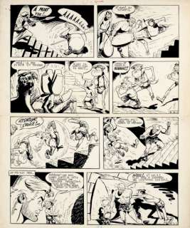 Uderzo Albert - Belloy. Tome 2. La princesse Captive. Encre de Chine pour