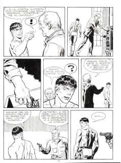 Roberto Diso | Mister No n. 33 - 4x R.Diso - Tavola Originale "Morte nella foresta" - Page volante - Exemplaire unique - (1978) | Catawiki