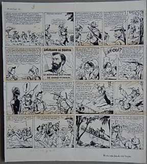 Breysse, Frédéric-Antonin - Original page (p.12)  - Oscar Hamel et Isidore  - L‘oncle du Tchad  - (1945)