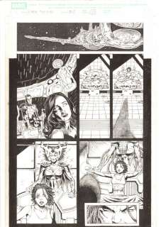 Sandu Florea, Sean Chen - x-men: the end #13 p. 13 - nightcrawler, nocturne, binary (carol danvers), aliyah bishop, & deathbird - 2006