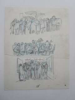 Eisner, Will | Will eisner - Originele pagina in schetsversie (p.55) - City people notebook - (1989) | Catawiki