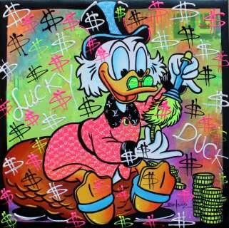 Brisan Gabriel(1967) | Brisan Gabriel - Original Conceptual Art - " Lucky Duck " (2021) | Catawiki