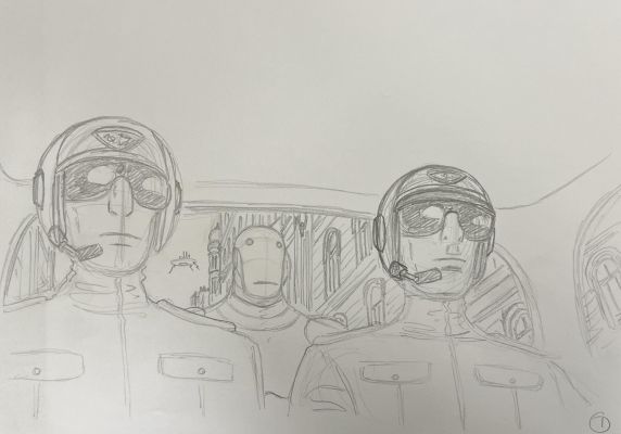 DESSIN ORIGINAL DE CYRIL BONIN POUR "KARL" - VISUEL N°1 | Pulp’s