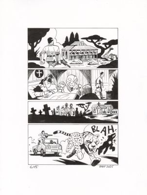 Bacci | TELL NO TALES – planche originale 6 | Galerie Barbier