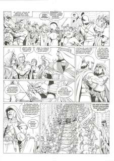 Mitton, Jean-Yves | Mitton, Jean-Yves - Originele pagina - Ben Hur 3 - Sjeik Ilderim - (2010) | Catawiki