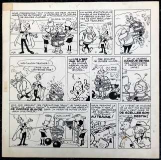 Greg | Greg - Originele pagina - Junior et Merlin Pimpin - (1963) | Catawiki