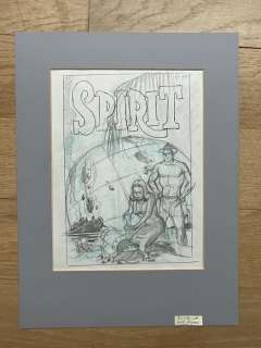 Will Eisner | Will Eisner - Preliminary Cover Art - The Spirit #54 - (1983) | Catawiki