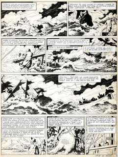 De Moor (Bob) | Cori le Moussaillon, planche n°31 Ã  l’encre … | Millon