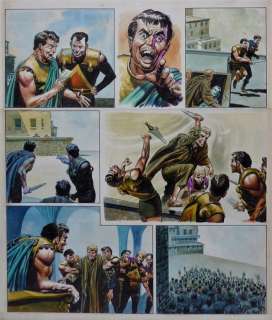 Lawrence, Don | Lawrence, Don - Originele pagina in kleur - Trigië - Revolution in Zabriz - (1967) | Catawiki