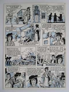 Vandersteen, Willy - | Vandersteen, Willy - Originele pagina (p.3) - Robert en Bertrand 12 - Zwarte Mie de orgeldraaister - (1975) | Catawiki