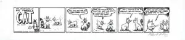 Gilbert Shelton | Freak Brothers – Fat Freddy’s cat – Strip 240 | La Galerie de la Bande Dessinée
