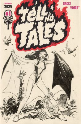 Vince | TELL NO TALES – Blank cover – R08 | Galerie Barbier