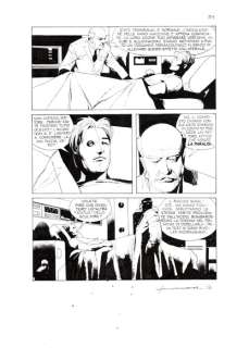 Corrado Roi | Nathan Never Gigante nuova serie n. 17 - Corrado Roi - Tavola Originale "I giorni della maschera" - Page volante - Exemplaire unique - (2014) | Catawiki