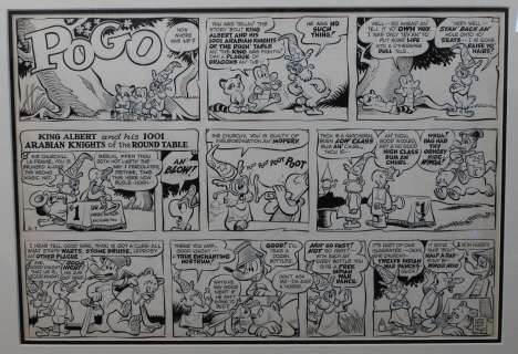 Kelly - POGO, Sunday Page (02/07/1954) | Russ Cochran