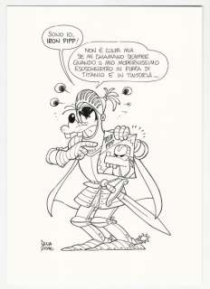 Silvia Ziche | Topolino # 2996 - Silvia Ziche - illustrazione originale "Che aria tira a... Topolinia" - Page volante - Exemplaire unique - (2013) | Catawiki