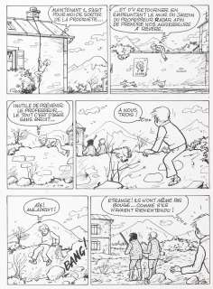 Lacroix | Bibi Fricotin, ensemble de 2 planches. Planche n°… | Millon