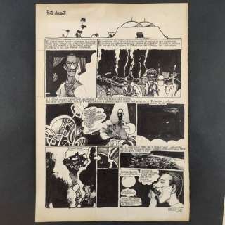 Andrea Pazienza | Andrea Pazienza - tavola originale "Il Casino degli Inglesi: parte davanti" - Page volante - Exemplaire unique - (1988) | Catawiki