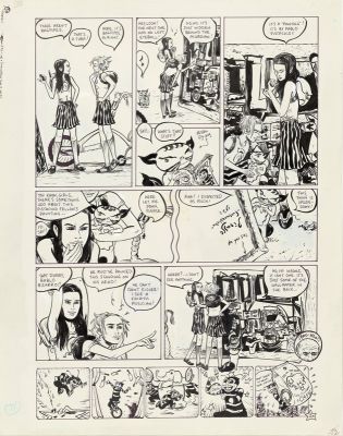 Paul Pope - Dark Horse Presents #100-0 - Pistachio!!, Page 2 of 2, 1995