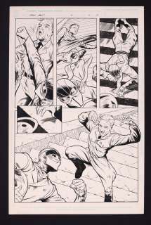 Original Art from Captain Gravity #4 (1999) Page 20 Pencils by Keith Martin, Inks by Rober Quijano | mycomicshop.com