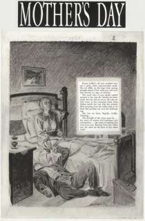 146: Evans 12p Crime Illustrated #1 1955 original art | Russ Cochran