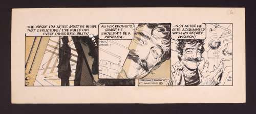 Original Art for the Buck Rogers Comic Strip (December 26, 1981) by Gray Morrow | mycomicshop.com